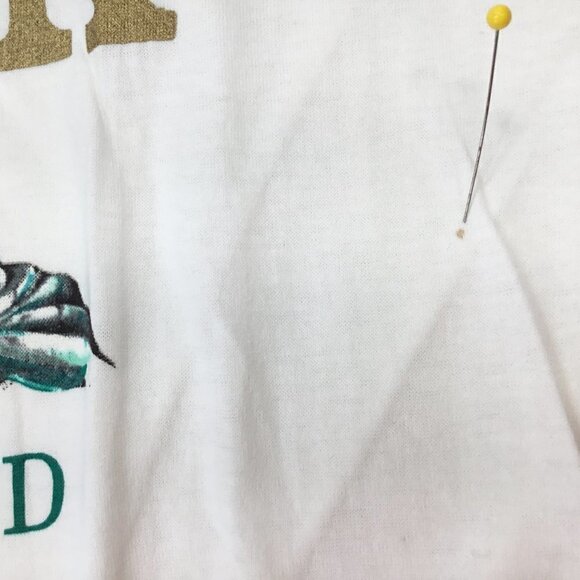 Vintage Single Stitch NOS Statue of Liberty Souvenir T Shirt Fleegeze USA Sz XL - Picture 8 of 8